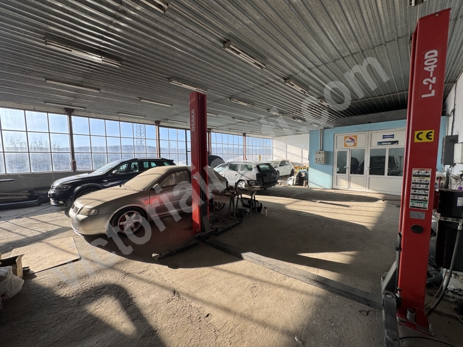 Обзаведен автосервиз под наем в с. ЛЕДЕНИК